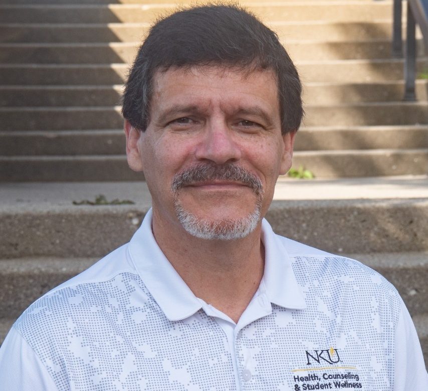 Dr. Randall Cutler is NKU's psychologist that assists the student-athletes the most during their mental health struggles.